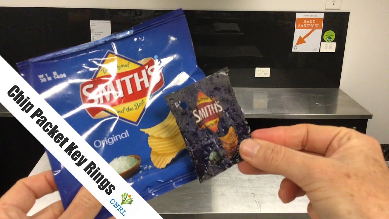 Shrunken Chip Packets Craft