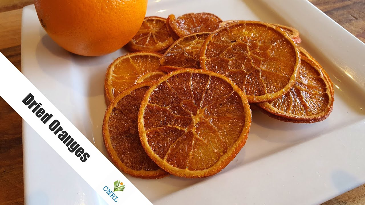 Preserving - Dried Oranges